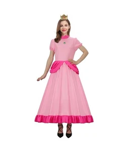 Prinzessin Pfirsich Gänseblümchen Kostüm Erwachsene klein - Bild 1 von 8