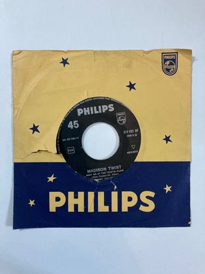 Johnny Hallyday Madison Twist Laissez-Nous Twister 45 RPM 7" Made in Greece - Image 1 of 3