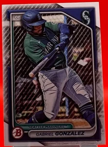 2024 Bowman - Prospects Gabriel Gonzalez #BP-35 (RC) - Picture 1 of 2