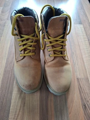 Schnürboots Leder warm gefüttert Primigi Größe 37 hellbraun - Bild 1 von 4