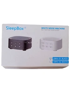 Sleepbox White Noise Maschine erhältlich in Schwarz (SWN-01) und Weiß (SWN-02). Neu - Bild 1 von 4