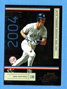 2004 Absolute Memorabilia Retail #136 Don Mattingly New York Yankees - Picture 1 of 1