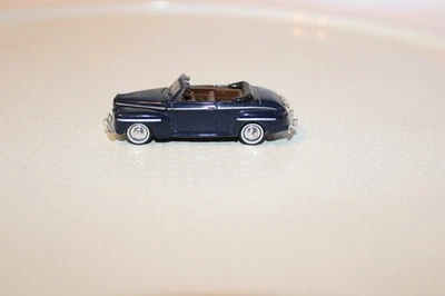HO Scale CMW Mini Metals, 1950s 2 Door Ford Convertible, Blue - Image 1 of 4