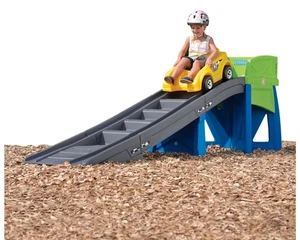 Extrem Nervenkitzel Outdoor Achterbahn Kinder Fahrt auf langer Bahn Easy-Entry Auto - Bild 1 von 1