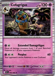 Cofagrigus 040/086 SV: White Flare Rare - NM - Picture 1 of 2