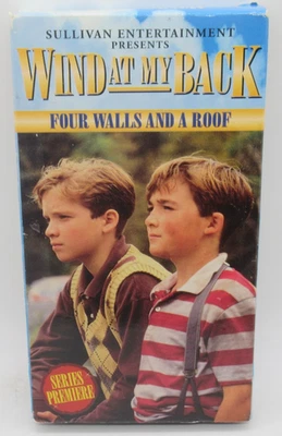 WIND AT MY BACK: VOL. 1 - FOUR WALLS & A ROOF VHS VIDEO, SHIRLEY DOUGLAS CYNTHIA - Image 1 of 2
