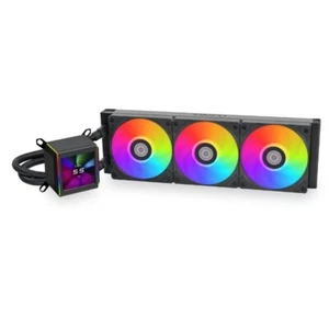4718466013583 Lian Li GA II LCD Prozessor Flüssigkeitskühlung 36 cm Schwarz 1 St - Bild 1 von 3