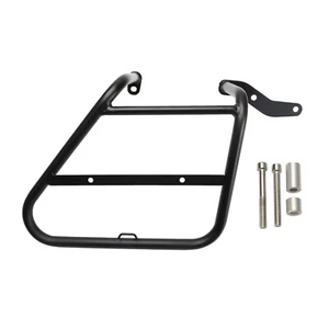 Side Saddle Bag Mounting Bracket Black Right Fit For Honda Crf250L Rally 17-20 - Picture 1 of 12