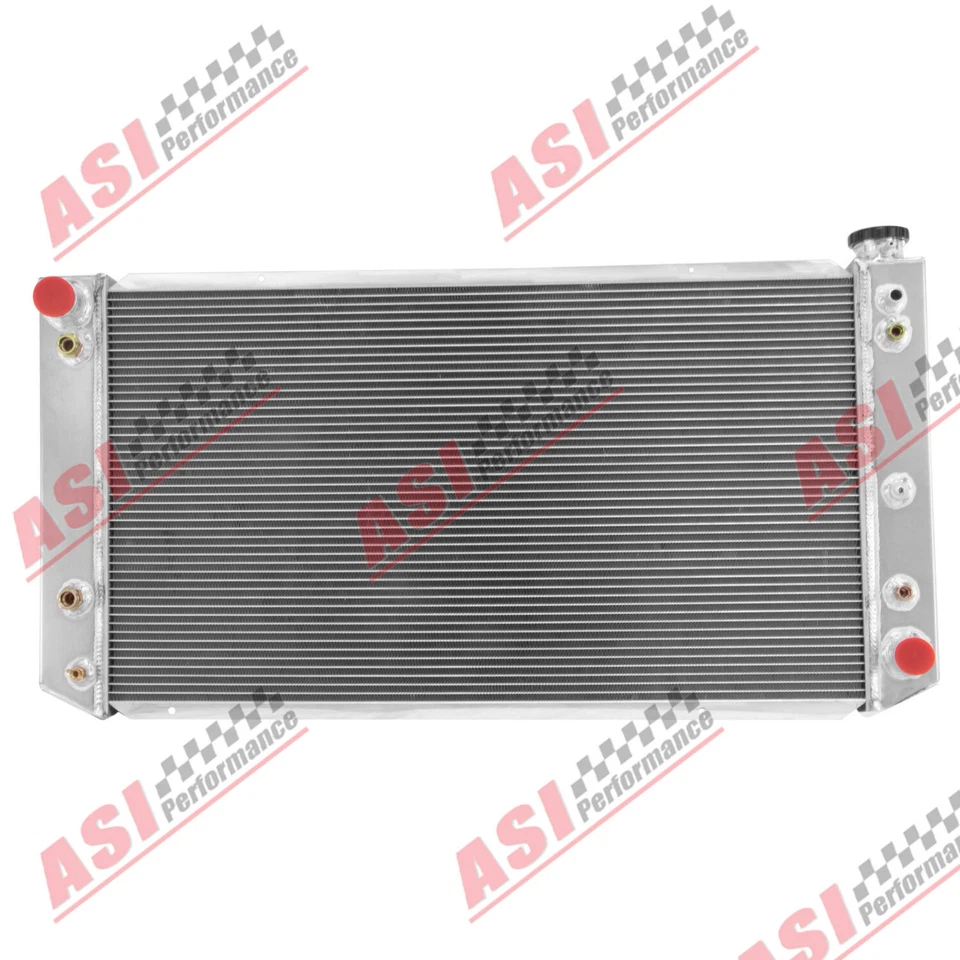 4 Row Radiator Fit 92 93 Chevy GMC C2500 C3500 K2500 K3500 6.5L V8 Diesel AT - Image 1 of 4