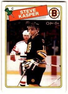 1988-89 O-Pee-Chee Steve Kasper #176 Boston Bruins