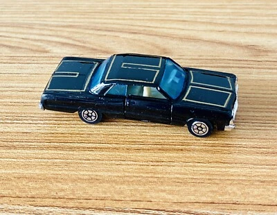 Yatming '64 Chevy Impala SS Car #1070 1/64 HK Chevrolet 1977 Road Champs Black - Image 1 of 4