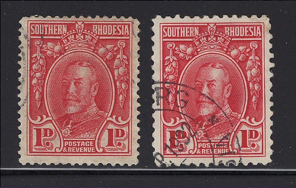 Southern Rhodesia Scott # 17, 17c (Perf 12) Used George V 1931-1937 - Image 1 of 1
