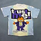 T-shirt vintage 1978 Garfield All Over Print AOP United Feature Syndicate XL