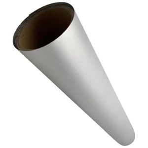 US Stock 13in x 16.4ft DTF Silver Metallic Foil Film Roll Cold Peel - Picture 1 of 11