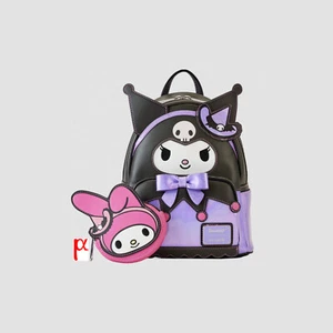 Mini Mochila y Monedero Melody Loungefly Sanrio Kuromi Bruja Cosplay LE 1000 - Imagen 1 de 15