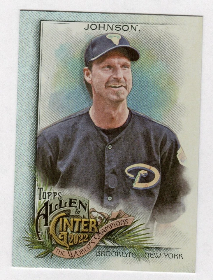 2022 Topps Allen & Ginter Silver Foil Randy Johnson #78 Arizona Diamondbacks - Image 1 of 1