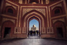 Taj Mahal Seen Through the Taj Mahal Mosque Doors Photo Art Prin Poster 18x12