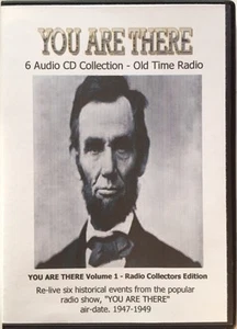 YOU ARE THERE - 6 Audio CDs Historische Dramatisierung Radioshows - Abraham Lincoln  - Bild 1 von 4