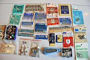 Lote De Colección Gancho y Ojos Lazos Sujetador a Presión Setter y Pinza de Yunque DeLong Dritz - Imagen 1 de 7