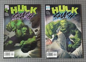 Marvel Knights Hulk Smash #1-2 Full Set Run 2001