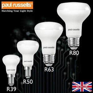 Pack of 1-20 LED R80 R63 R50 R39 Bulbs Warm Cool White Day Light ES E27 SES E14 - Picture 1 of 29