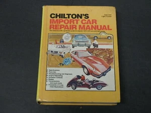 CHILTION IMPORT CAR REPAIR MANUAL 5TH EDITION 1973-79 - Bild 1 von 10