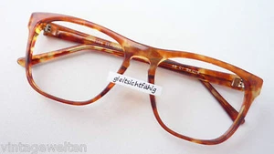 Montura de gafas de hombre marrón veteado habana plástico forma grande talla M - Imagen 1 de 4