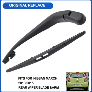 Rear Windscreen Wiper Arm Blade For Nissan March 2010-2017 Back Windshield Wiper - Picture 1 of 8