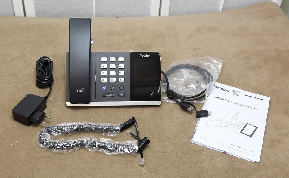 YEALINK (EUROPE) NETWORK TECHNOLOGY B.V. Yealink Business MP50 MS Teams IP USB-Phone Telefon 1301110