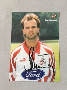 RICO STEINMANN 1. FC Köln 1994/1995 signed Autogrammkarte 10 x 15 - Picture 1 of 1