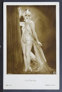 RPPC Schauspielerin - Lily Damita - Auffälliges Art Deco Outfit Ross Verlag E133 - Bild 1 von 2
