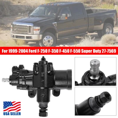 Power Steering Gear Box For Ford F250 F350 F450 F550 Super Duty Excursion 99-04 Foto 1 de 4