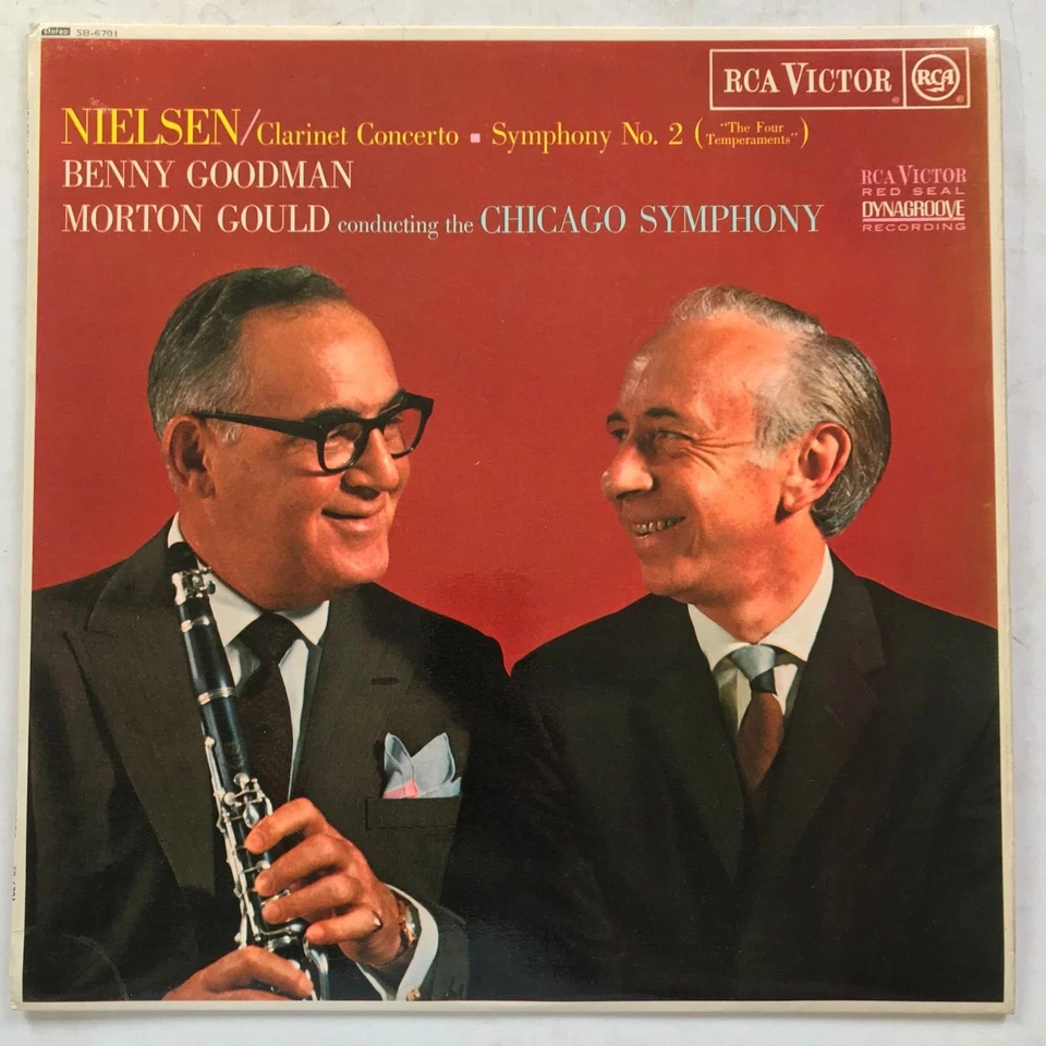 NIELSEN Clarinet Concerto Symphony No 2 -Benny Goodman Morton Gould RCA SB-6701 - Image 1 of 4