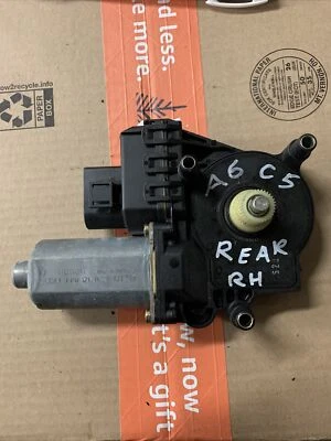 01-04 Audi A6 Allroad S6 RS6 C5 Pasajero Trasero Ventana Derecha Motor 0130821785 Foto 1 de 4