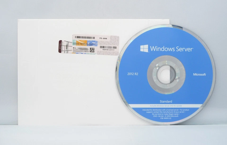 Microsoft Windows Server 2012 R2 Standard -2CPU/2VM- englisch/english -P73-06165 - Bild 1 von 2