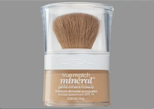 New Unopened L'Oreal Paris True Match Mineral Loose Powder Foundation .35 oz