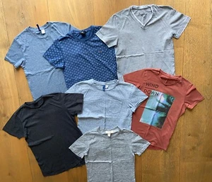 7 x Tshirt T-Shirt Gr. S Herren FSBN H&M Q/S Tom Tailor Kleiderpaket Kurzarm - Bild 1 von 12