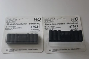 modelleisenbahn h0 M+D 47021 Güterwagen-Beladung Altreifen -ansehen- - Bild 1 von 2