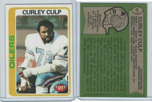 Topps Football 1978, #67 Curley Culp - Imagen 1 de 1