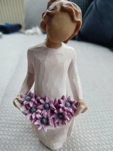 Willow Tree Figur Einfache Freuden, Blumen lila - Bild 1 von 4