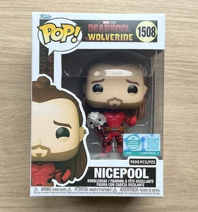 Funko Pop Marvel Deadpool Nicepool #1508 + Protector Gratis - Imagen 1 de 6