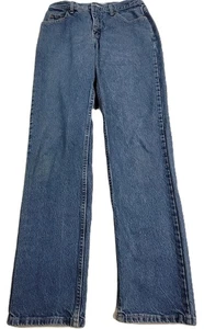 Jeans Lee Riders Relajados (8L) Azul Bolsillos con Cremallera Algodón Recto - Imagen 1 de 6