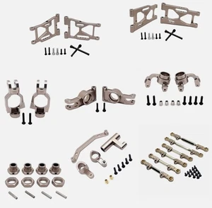 Aluminum Metal DIY Upgrade Parts Champagne For MJX 1/7 Scale 7303 Rc Rally Car - Picture 1 of 49