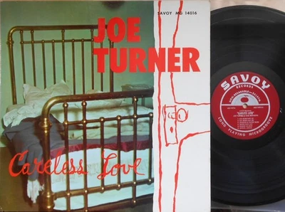 Joe Turner 1st Press US LP Careless love VG+ '58 DG Savoy MONO MG14016 R&B - Image 1 of 3