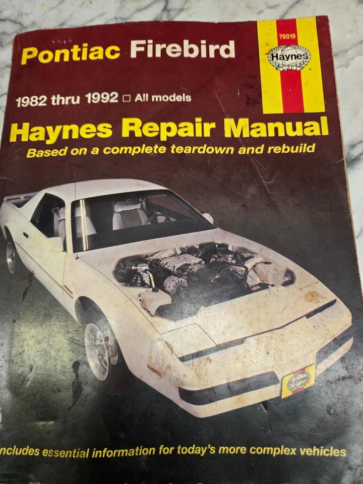Manual de reparación Haynes Pontiac Firebird usado Foto 1 de 1