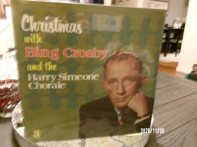 Bing Crosby Lp Christmas With Bing And The Harry Simeone Chorale 51 West NEW - Image 1 of 3