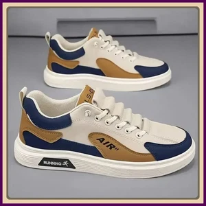 Trend 2025 Neu Herrenschuhe Leder Mode Low-Top Herren Freizeit Trendy Schuhe. - Bild 1 von 24
