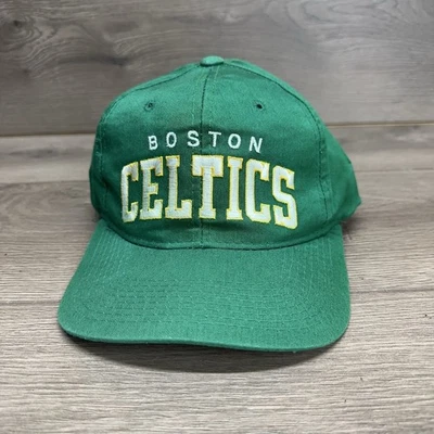 Vintage Starter Boston Celtics Wool Snapback Hat NBA - Image 1 of 4