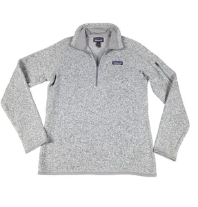 Patagonia Sweater Herren mittelgrau Better Sweater Quarter Zip Fleecepullover - Bild 1 von 9