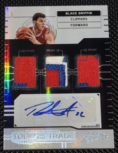 Blake Griffin 2010-11 Panini Absolute Auto Patch /5! Clippers # 5/5! NO RESERVE - Picture 1 of 5